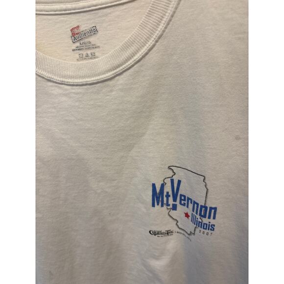 Mount Vernon Illinois 2007 Y2K community T-shirt - Picture 4 of 5
